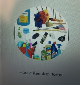house keeping items 